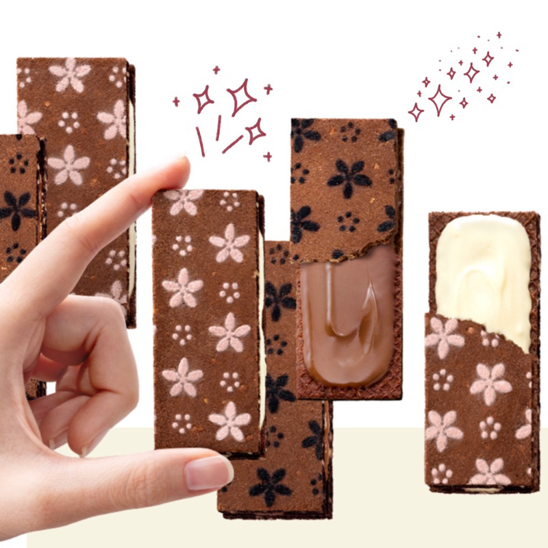 【HOHO買-日本直送現貨-短效期特價🉐️】銀之葡萄 杏仁巧克力夾心餅乾 12入盒裝