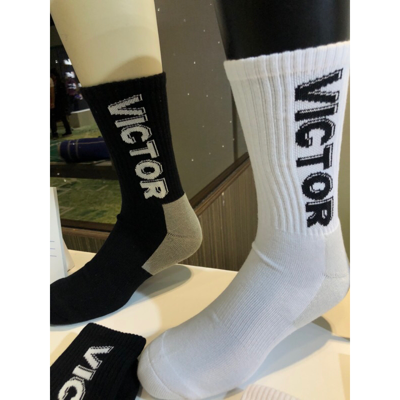 (羽球世家) 勝利 VICTOR 羽球襪 C-5097 運動襪 (高筒、無止滑)  C-5099 (中筒止滑鴛鴦色)