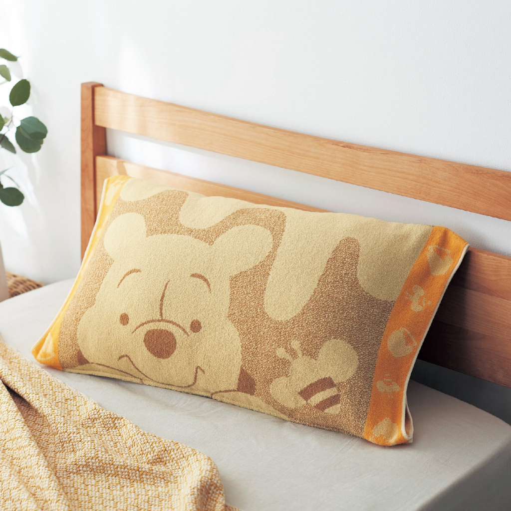 『預購』狐熊百貨 日本 🇯🇵 迪士尼 小熊維尼 蜜蜂 絨毛 毛絨 枕頭套 枕套