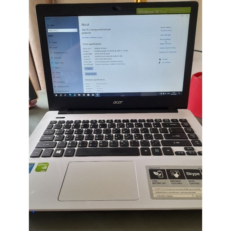 ACER 14吋 E5-411G-P0FP LAPTOP