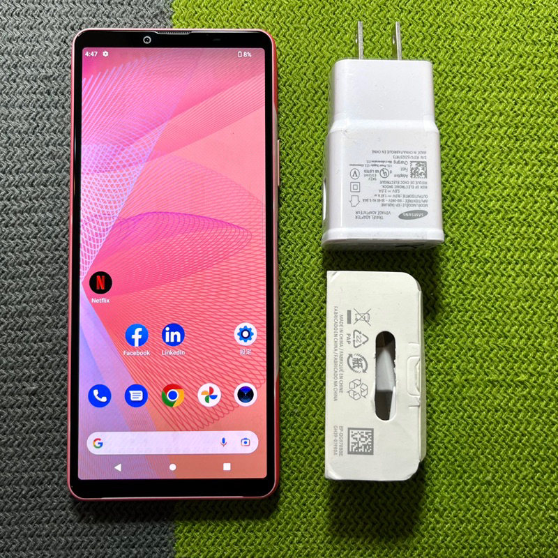 SONY Xperia 10 III 128G 粉 xperia10III xperia10 10III 二手 螢幕烙印