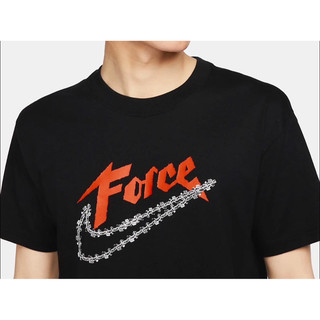 Nike Force Swoosh Tee 男款 落肩 短T 鐵鍊大勾 型號：DN2963-378/010