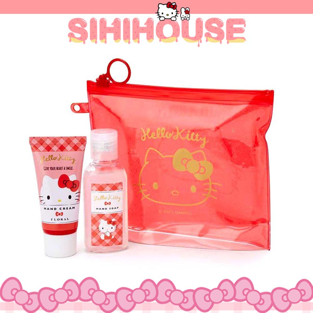 Hello Kitty保濕護手霜洗手液禮盒組(即期品) sanrio三麗鷗 護手 保養組合 現貨 禮物