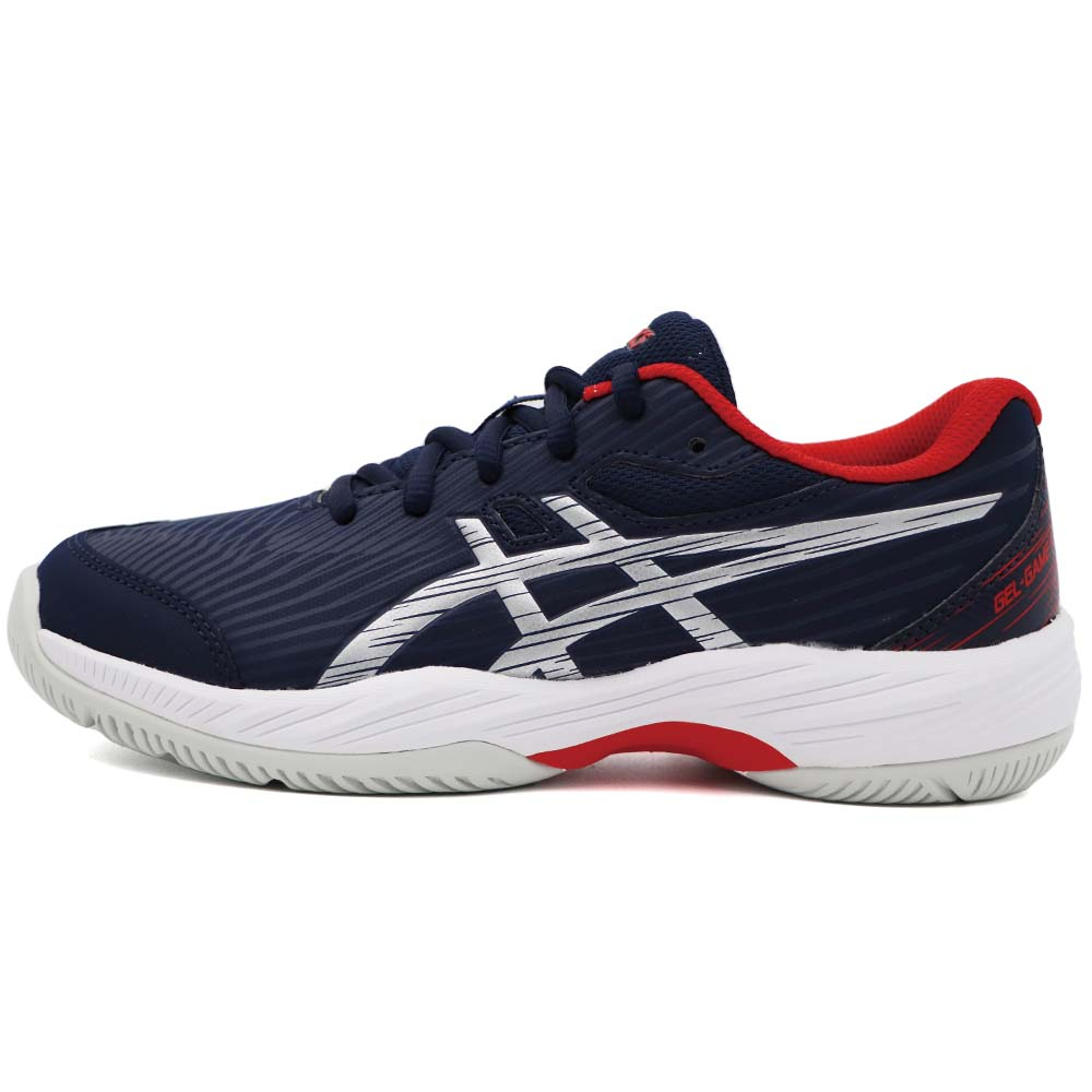 ASICS 亞瑟士 GEL-GAME 9 GS 鞋帶 網球鞋 大童 藏藍 R9167 (1044A052-401)