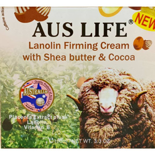 AUS LIFE澳洲國寶 澳思萊 乳油木果可可緊緻霜 100ml 身體乳液 乳霜 澳洲綿羊霜 黃金羊毛脂乳油木果保濕霜
