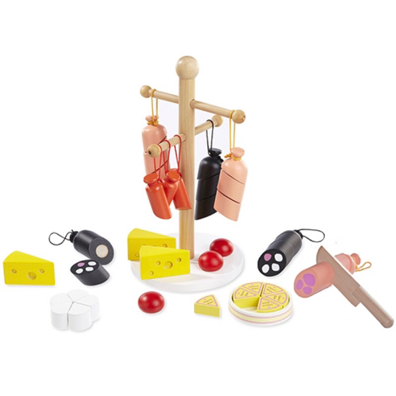 營養滿分香腸起司 HOWA木製配件 德國進口木製玩具