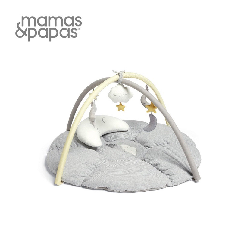 ［二手］Mamas&amp;Papas 雲朵滴答(健力墊) 新生兒 地墊 健力架