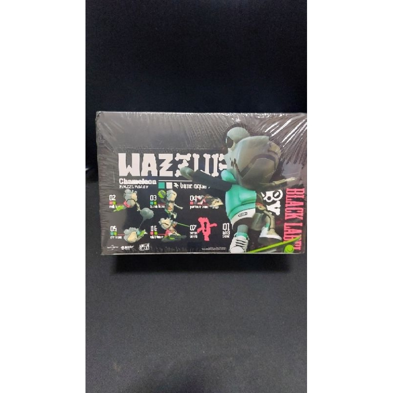 出清中 Wazzup 變色龍 半剖骨骼 一中盒6入 聯名盲盒Mighty Jaxx x Lam Toys