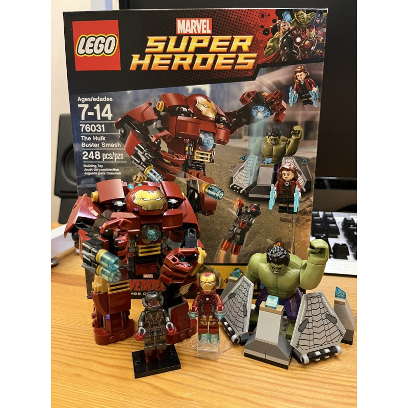 【美版現貨】LEGO 樂高 76031 漫威超級英雄系列 The Hulk Buster Smash 浩克毀滅者