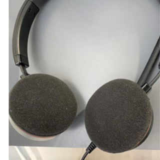 海棉套 通用型耳機海棉套 替換耳罩 耳機套 可用於 jabra EVOLVE 20 DUO 20 MS 20 UC