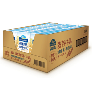 福樂 麥芽保久乳[箱購] 200ml x 24【家樂福】