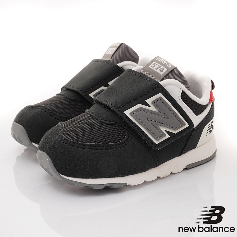 new balance&lt;紐巴倫574大絆帶機能休閒運動鞋MB1黑(寶寶段)