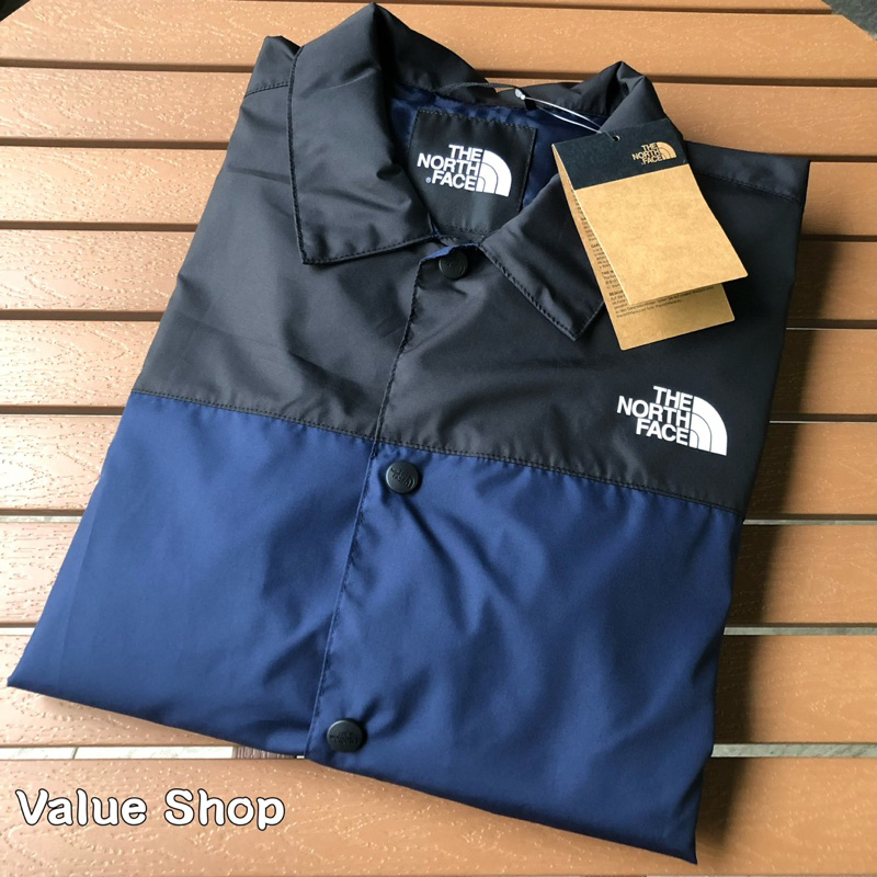 《現貨免等❗️)The North Face Water Repellent 機能防潑水 撞色拼接 教練外套》