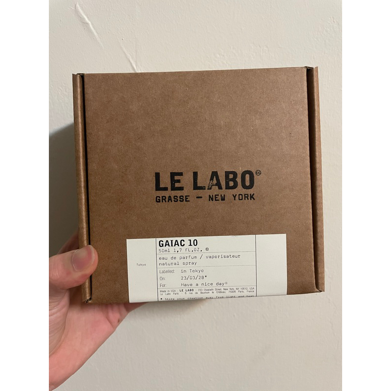 LE LABO 東京限定 GAIAC10 / 50ml / 全新