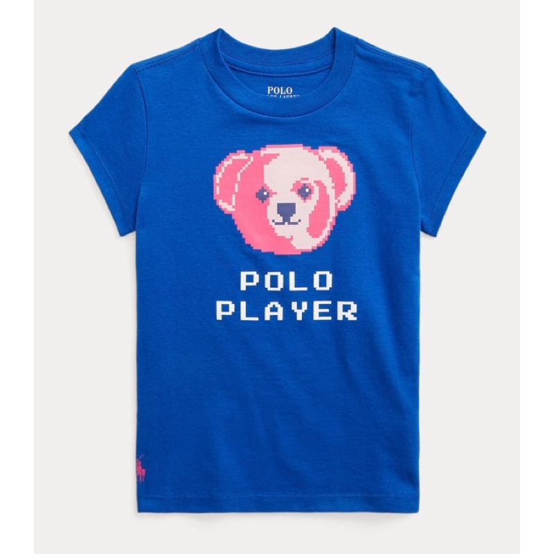 【現貨】Polo Ralph Lauren 女童熊熊 Polo Bear 短袖上衣