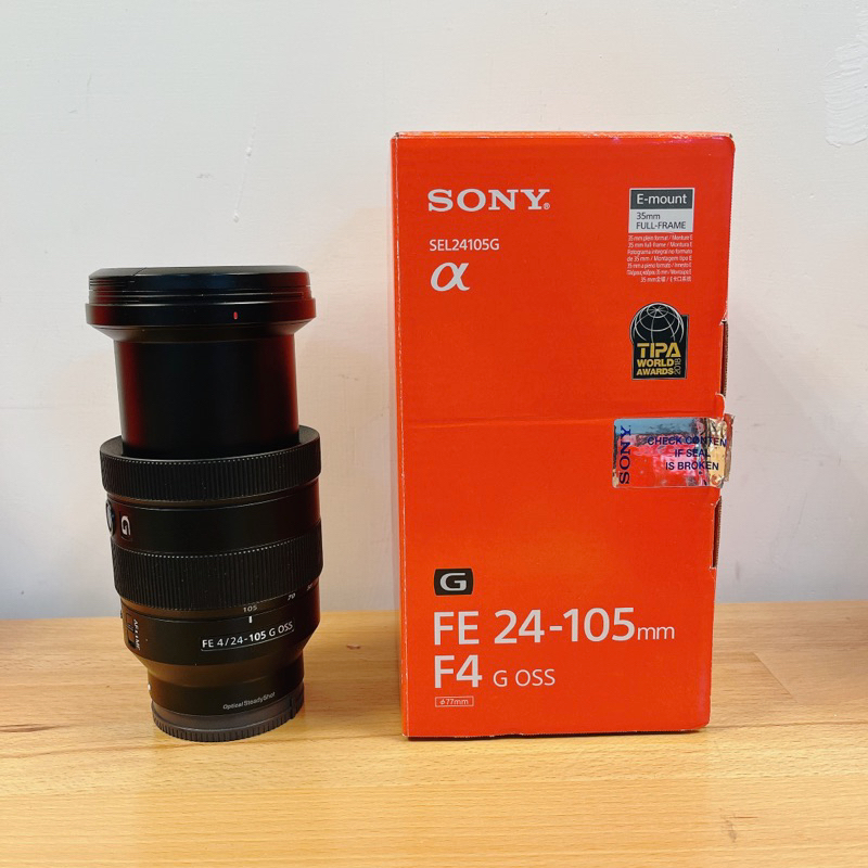 ( 全幅變焦鏡頭 ) SONY FE 24-105mm F4 G OSS  平輸 店保 二手95成新 適合錄影