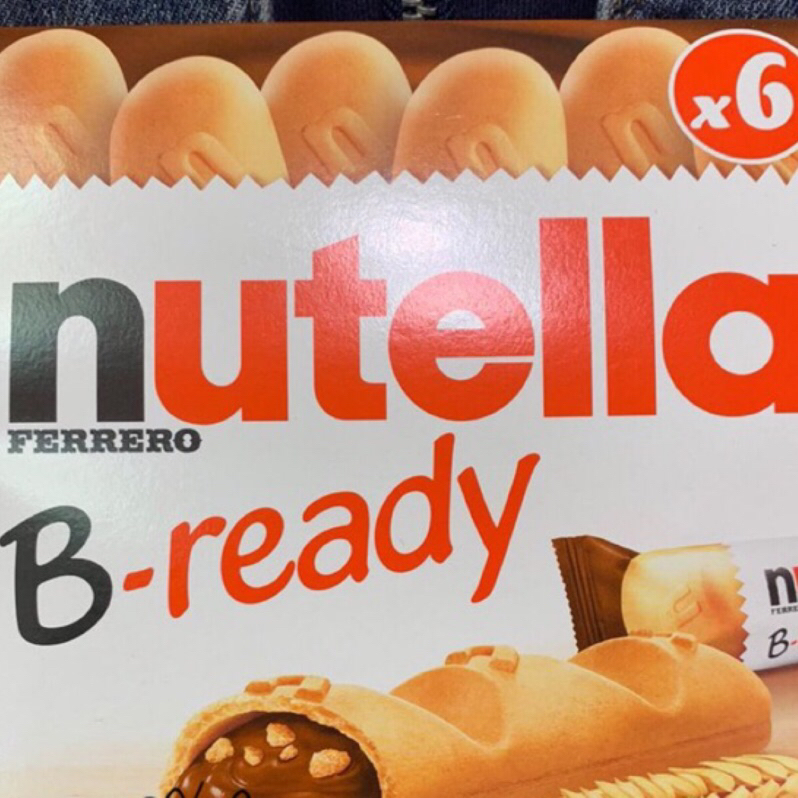 預購預購（五月中到貨）Nutella Bready 能多益  巧克力醬夾心威化酥 餅乾