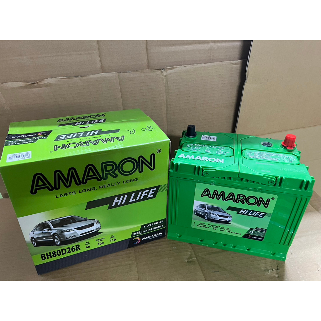 AMARON 愛馬龍 80D26R 汽車電池