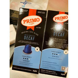 全新 PRIMO COFFEE低咖啡因咖啡膠囊（雀巢咖啡機適用）