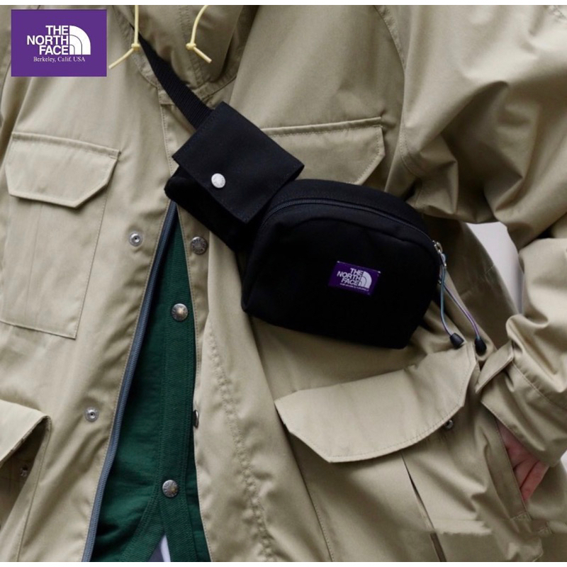 日本限定 紫標 THE NORTH FACE PURPLE LABEL Stroll Belt Bag 側腰包