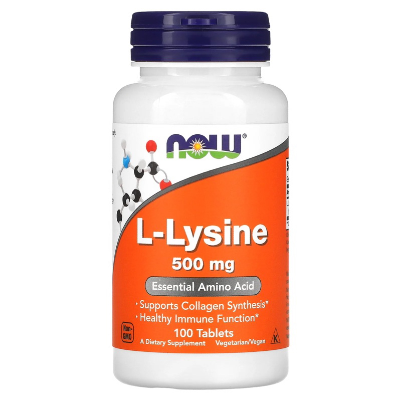 【代購】L-賴氨酸 L-離氨酸(L-Lysine)，500 毫克，100 片〈寵物保健專用〉