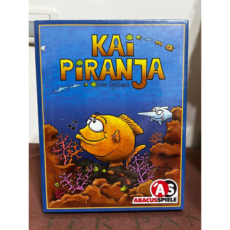 「正版現貨」 大魚吃小魚 Kai Piranja 英文版 正版桌遊