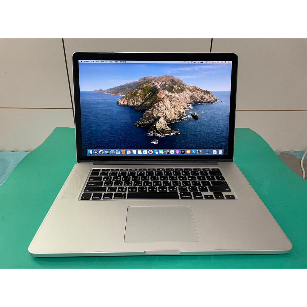 Macbook Pro 15吋二手良品筆電 i7 2.3 G/8G/256G/Big Sur/2012/A1398