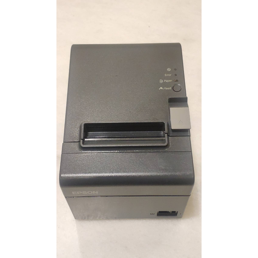 EPSON TM-T82II熱感式出單機(有裁刀)收據機/出票機/單據機/出據機/菜單機/POS機/廚房機印表機