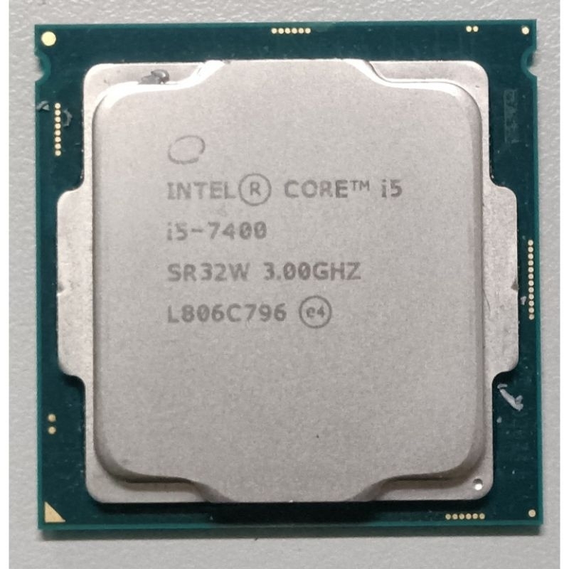 憲憲電腦二手Intel I5-7400 CPU 1151腳位 店保7天