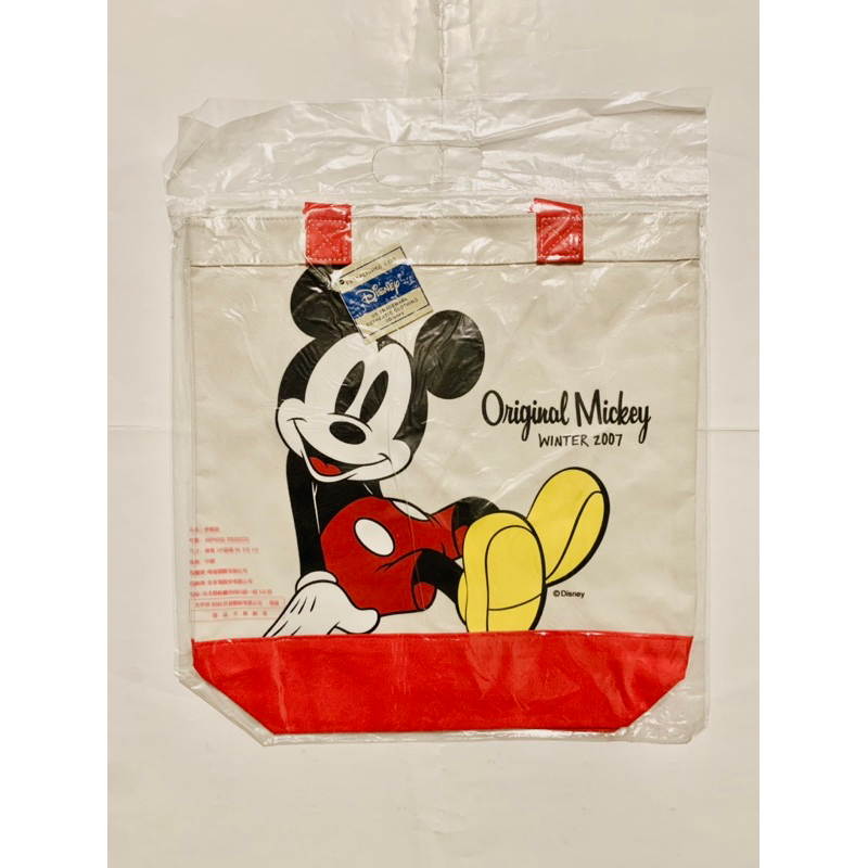 免運！米奇 Mickey mouse Malis 帆布袋 購物袋 貓咪 魚 托特包