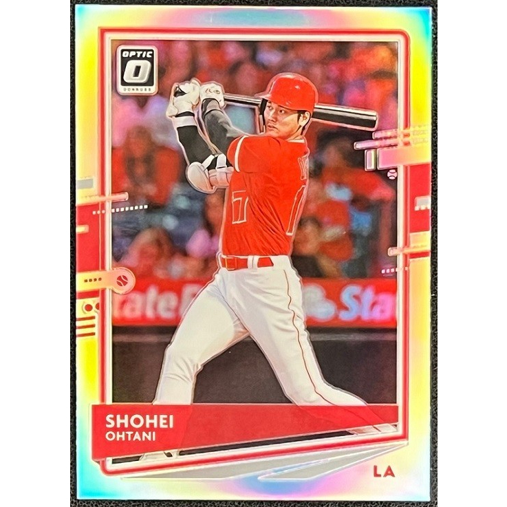 MLB 球員卡 Shohei Ohtani 大谷翔平 2020 Donruss Optic Holo 銀亮