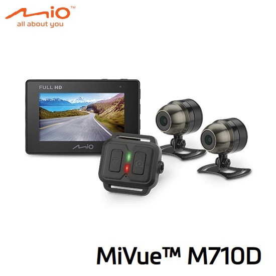 Mio  M710D MIO 710D 雙鏡頭機車行車記錄器 送記憶卡 勁系列 分離式行車記錄器