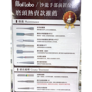 現貨🌸日本Nail Labo磨頭系列 卸甲 保養 薄甲 去角質 小綠 鑽石 小圓方 狼牙去硬皮 金屬磨頭 磨甲 凝膠美甲