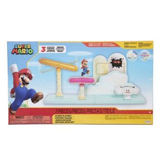 Nintendo 任天堂 超級瑪利歐 2.5吋棉花糖雲海遊戲組 瑪利歐 (正版公司貨)