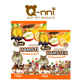 Q-nni 寵物鼠水果大餐500g/1.2kg 寵物鼠飼料 倉鼠飼料 鼠飼料 寵物鼠水果大餐飼料 鼠糧