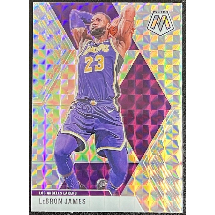 NBA 球員卡 Lebron James 2019-20 Mosaic Mosaic 亮面