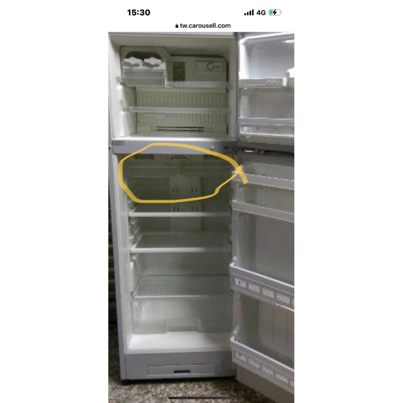 聲寶SAMPO電冰箱 冷藏放肉小抽屜適用SR-258G