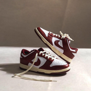 隔日到 ☆小B之都☆ Nike Dunk Low "Team Red" FJ4555-100 復古 酒紅 奶油底 女款