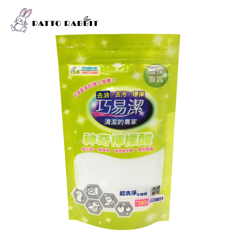 百特兔寶-巧易潔神奇檸檬酸(約280克正負5%) / CH7568/廚房清油污/浴室清潔