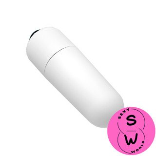 白旋風｜白色迷你子彈頭跳蛋 震動蛋 自慰器 情趣用品 成人玩具 Sexy world