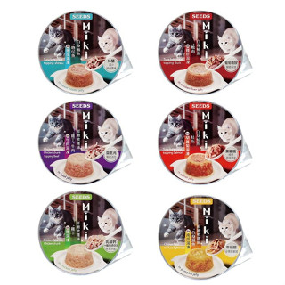 ❤️現貨快速出❤️【24罐組】SEEDS 聖萊西 MiKi特級機能愛貓餐杯80g 鮮湯凍起來 貓罐 貓餐盒✨橘貓MISO