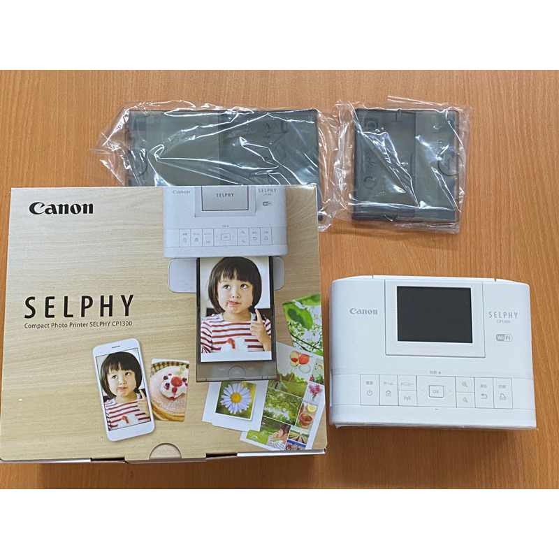 Canon SELPHY CP1300 相印機 印照片 印相機 白色相片印表機 照片列印 熱昇華 無線列印 佳能