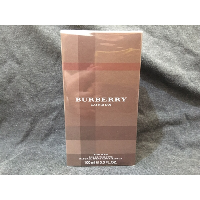 Burberry London for Men 倫敦男性淡香水100ml/tester 100ml