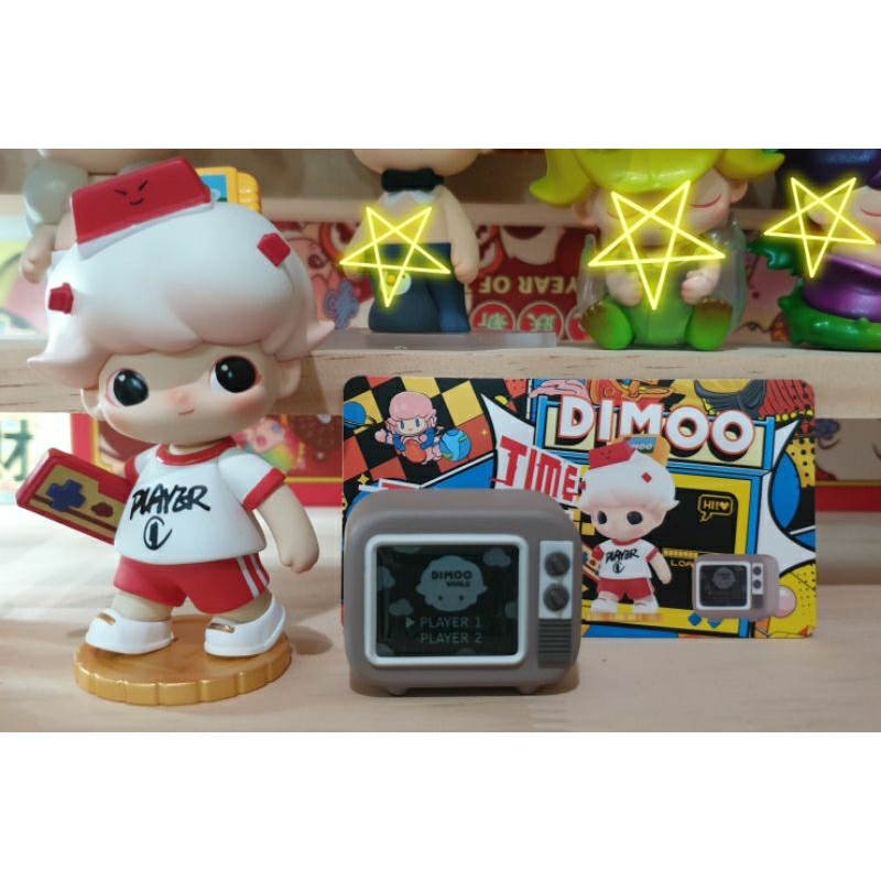 Dimoo 時光漫遊系列【9.8成新自收品，有卡無盒】泡泡瑪特 popmart