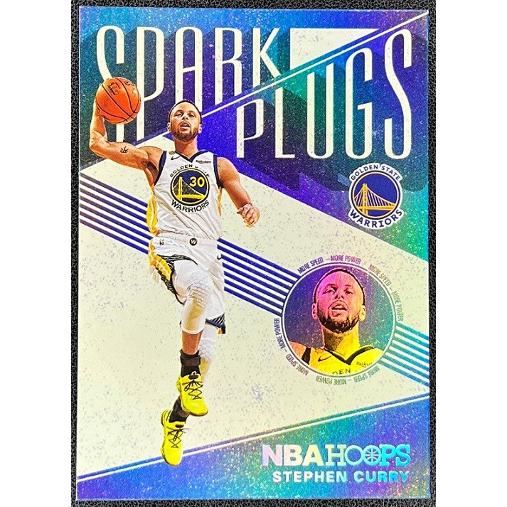 NBA 球員卡 Stephen Curry 2019-20 Hoops Spark Plugs