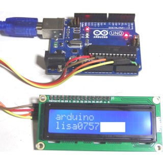 Arduino IIC/I2C 1602 LCD 藍色背光 液晶顯示電路板 1塊 網路工匠電子五金材料行