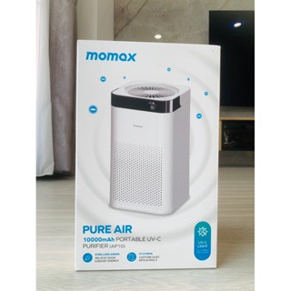 【MOMAX】Pure Air 便攜式紫外光空氣清淨機(AP10)白色