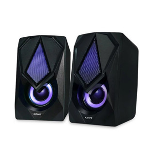 炫彩喇叭 桌上型多媒體炫彩USB喇叭 KINYO 電腦喇叭 2.0聲道 電競喇叭 發光喇叭 桌上喇叭 USB喇叭 X9