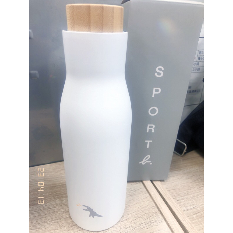 二手出清 SPORT b. 保溫瓶 木紋蓋 500ml