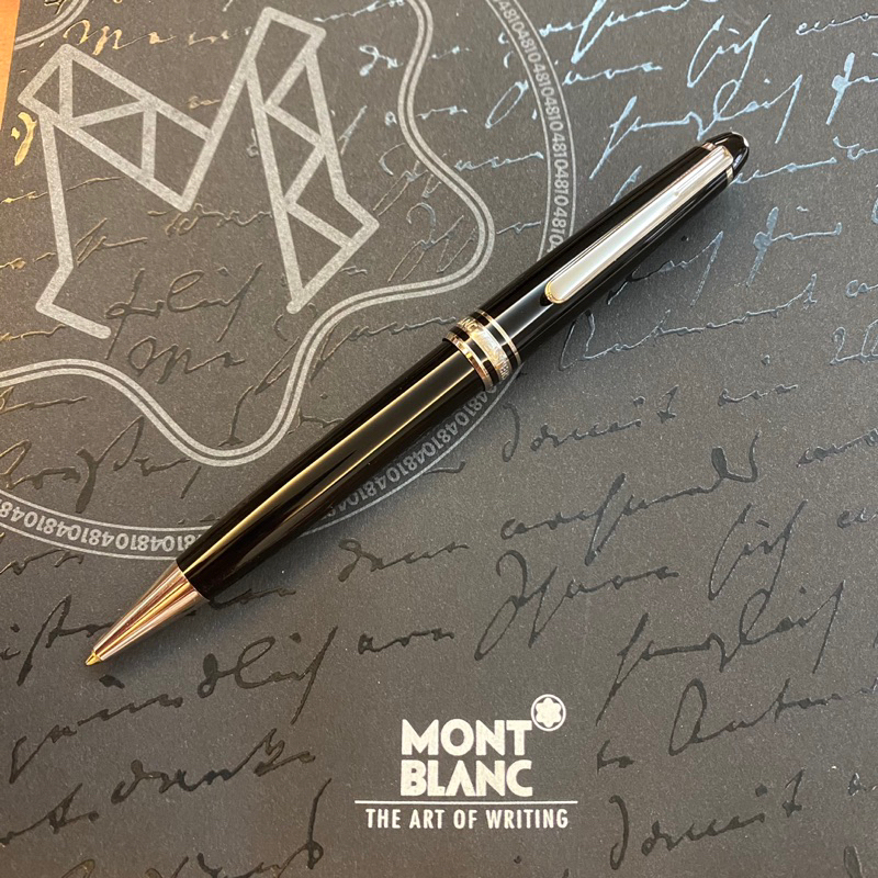 筆來筆趣》MontBlanc萬寶龍P146白金原子筆